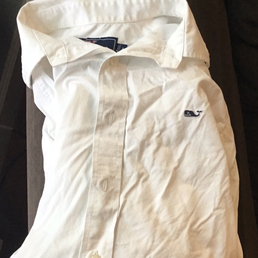 Vineyard vines long sleeve slim fit whale shirt